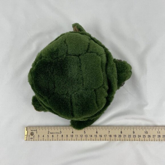 JLI Green Sea Turtle 9” Plush Realistic Stuffed Animal Vintage 1994 - Picture 5 of 5